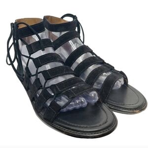 Women's Black Gladiator Sandals